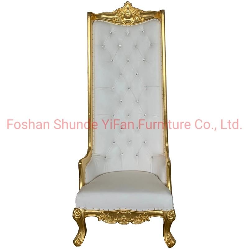 High Back Wedding Sofa Chairs in Optional Color for Wedding Events Furniture and Hotel Lobby Furniture