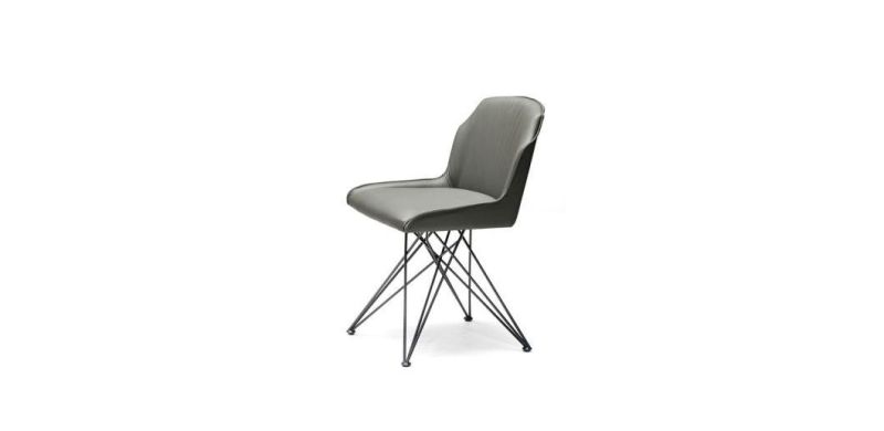 CFC-06 360º Swivel Dining Chair/Microfiber Leather//High Density Sponge//Metal Base/Italian Sample Furniture in Home and Hotel