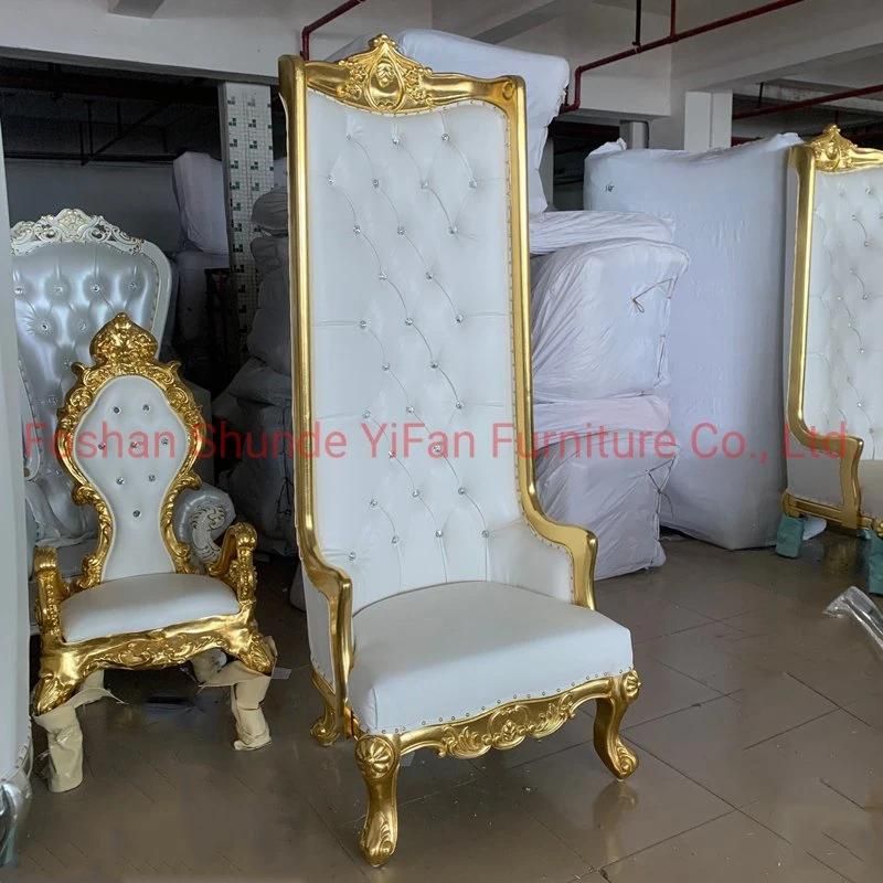 High Back Wedding Sofa Chairs in Optional Color for Wedding Events Furniture and Hotel Lobby Furniture