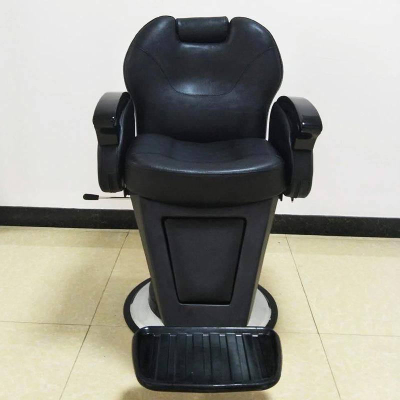 Hl-9008A Salon Barber Chair for Man or Woman with Stainless Steel Armrest and Aluminum Pedal