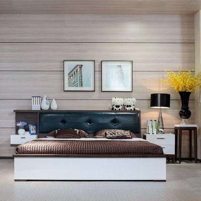 Custom Italy Style Furniture Full Set Modern Bedroom Furniture with 5 Pieces