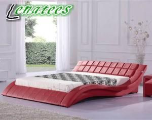 A044 Contemporary Designs Newest Leather Bed
