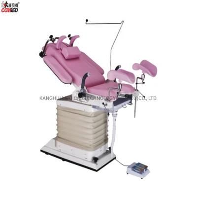 Best Price Theater Equipment Link Motor Electric Gynecology Chair with Leg Rest and Armrest