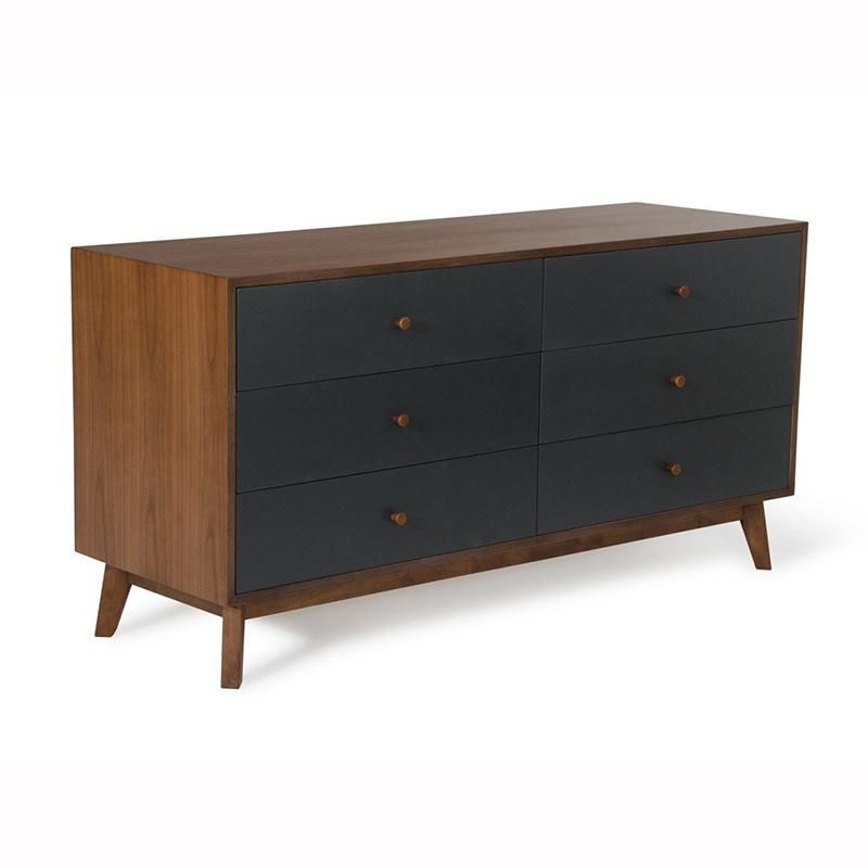 Bulk Sale North America Style Walnut Bedroom Furniture Bedroom Set