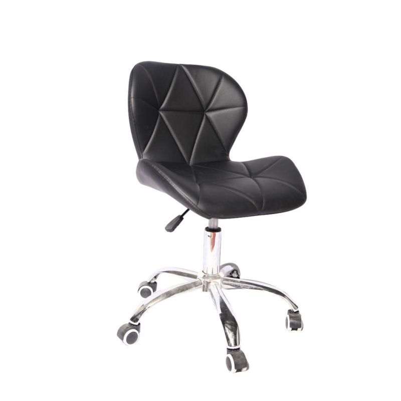 Lower Price Metal Legs Hydraulic Nordic Leather Butterfly Office Chair