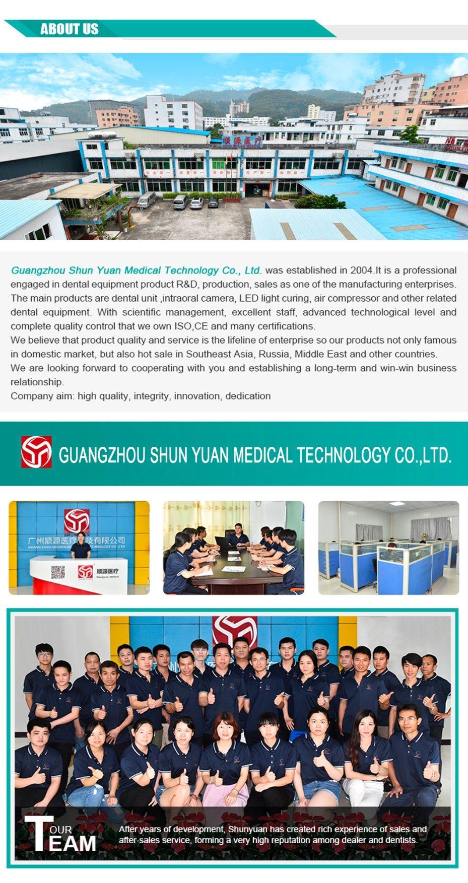 Black High Quality Leather Integral Dental Unit Shun Yuan Dental Chair Promotion Price