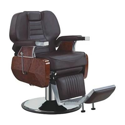 Hl-9281 Salon Barber Chair for Man or Woman with Stainless Steel Armrest and Aluminum Pedal