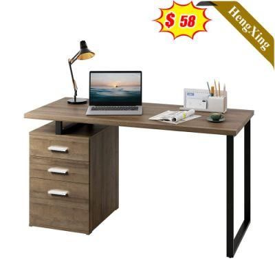 Home Use Wooden Office Furniture Living Room Study Table Metal Frame Gaming Folding Computer Desk