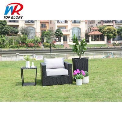 Morden Outdoor Patio Garden Sets Home Furniture Rattan Single Leisure Chair