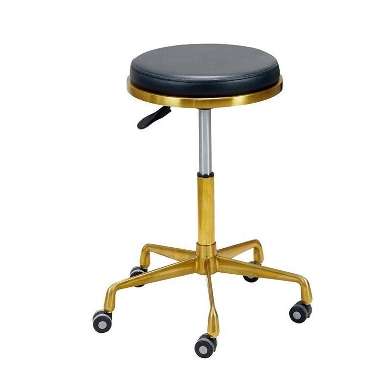 T-3112 Wholesale Height Adjustable Round Salon Barber Chair or Baber Stool