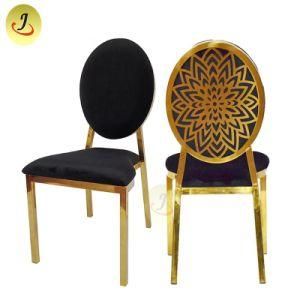 Golden Stainless Steel Chairs for Wedding Party Event Party Wedding Use Dining Furniture Stainless Steel Dining Chair