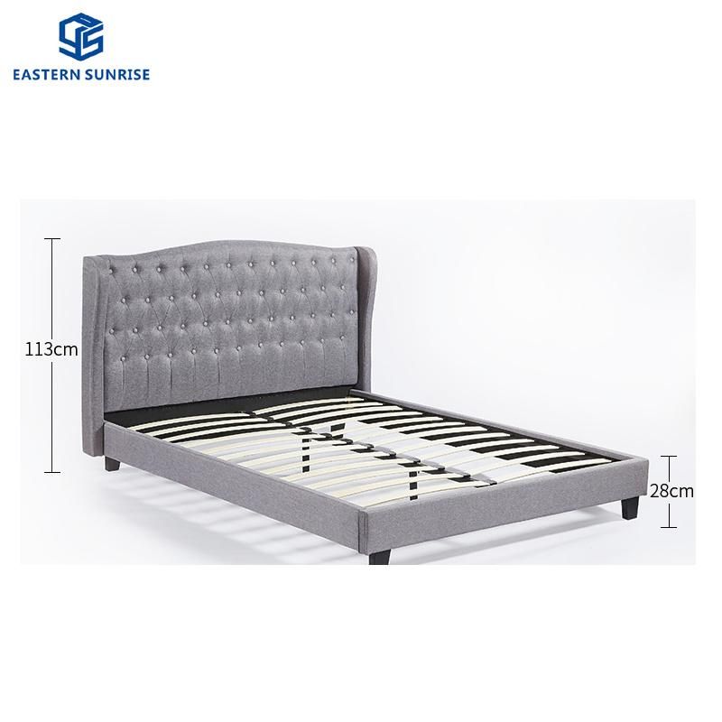 Environmentally Friendly Odorless Double Leather Bed