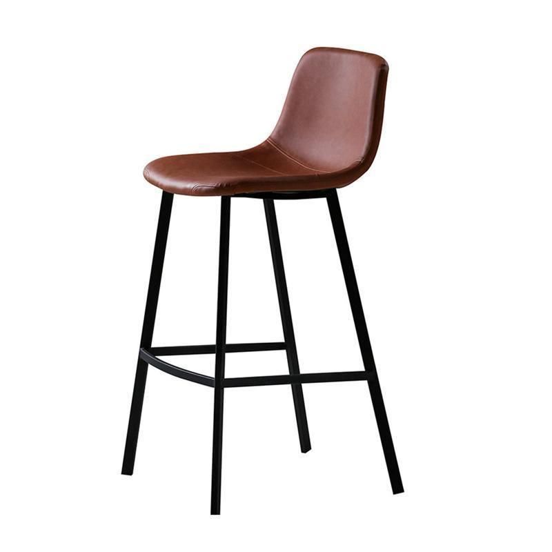 Modern High Quality Commercial Furniture PU Leather Bar Stools/Barstool/High Bar Dining Chair