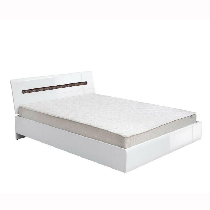 Hot Sale European Style Home Furniture White Glossy Bedroom Furniture Set