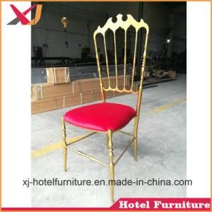 Stainless Steel Napoleon Chair for Dining Room/Banquet/Hotel/Restaurant/Wedding/Outdoor