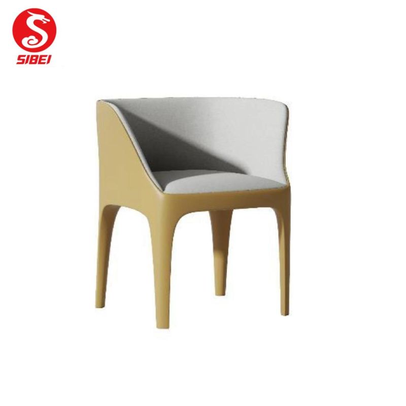 Modern Luxury Home Furniture Dining Room Stainless Steel Leg Dining Chairs