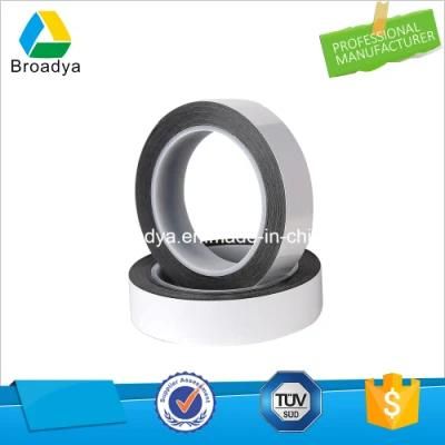 150mic Double Coated Modified Solvent Black Polyester Sticky/Adhesive Tape (BY6967B)
