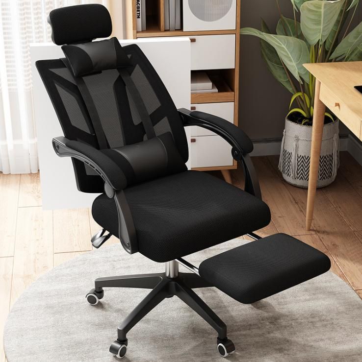 Best Mesh Office Chair 2021 Ergonomic Mesh Chair Reclining Chair with Footrest Best Office Chair (YT-018)