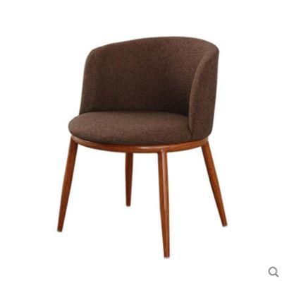 Modern Comfortable Dining Hotel Chairs Restaurant Furniture Leather Accent Dining Chairs