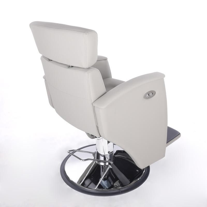 Hl-9275 Salon Barber Chair for Man or Woman with Stainless Steel Armrest and Aluminum Pedal
