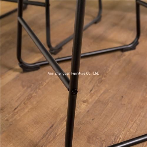 Nordic Style Metal Bar Chair for Home Kitchen Office Furniture (ZG21-010)