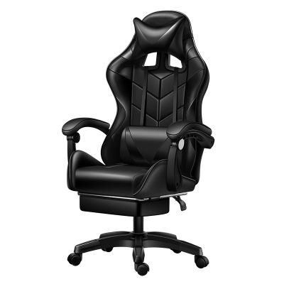 CE Approval PC Office Racing Computer Reclining Leather Silla Gamer Dropshipping Gaming Chair with Footrest