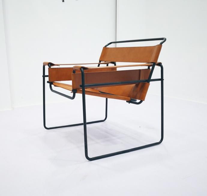 Mircro Leather Straps Wassily Chair