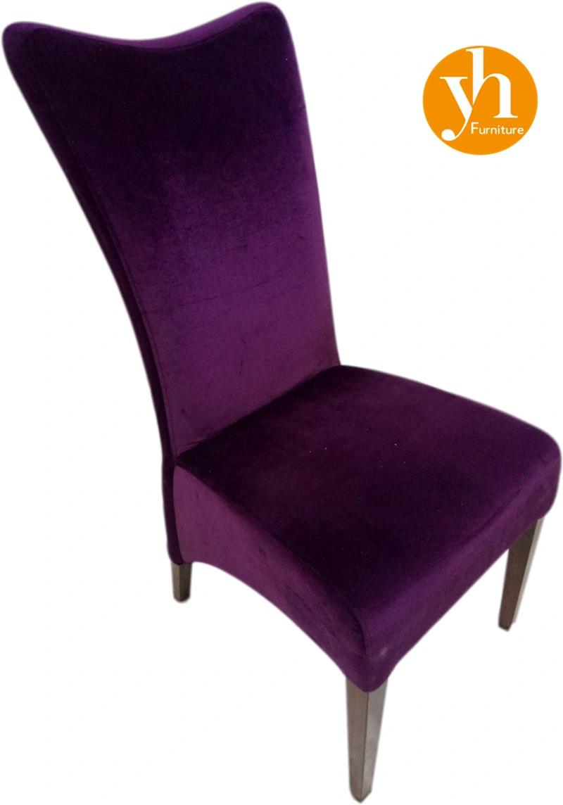 Textile Seat Silver Chrome Leg Meeting Chair Stackable Hotel Wedding Chiavari Chair