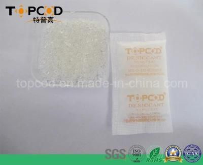 DMF Free RoHS Passed Desiccant Silica Gel Beads China Factory Supplier for Leather Sofa/ Mattress/ Wooden Furniture