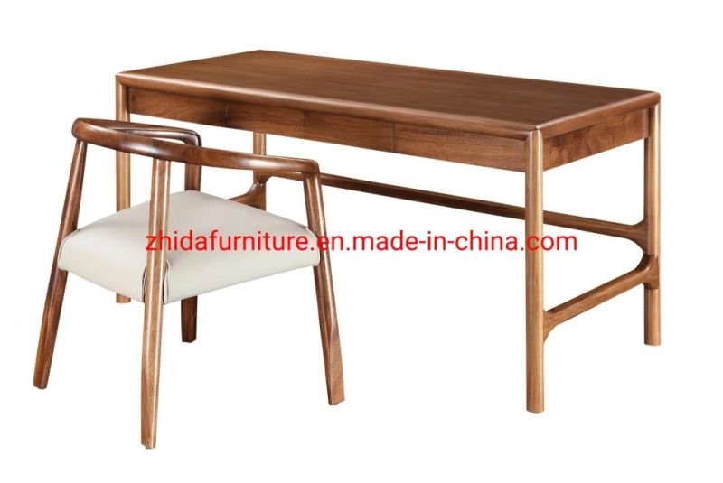 Modern Home Furniture Bedroom Wooden Walnut Writing Desk Dresser