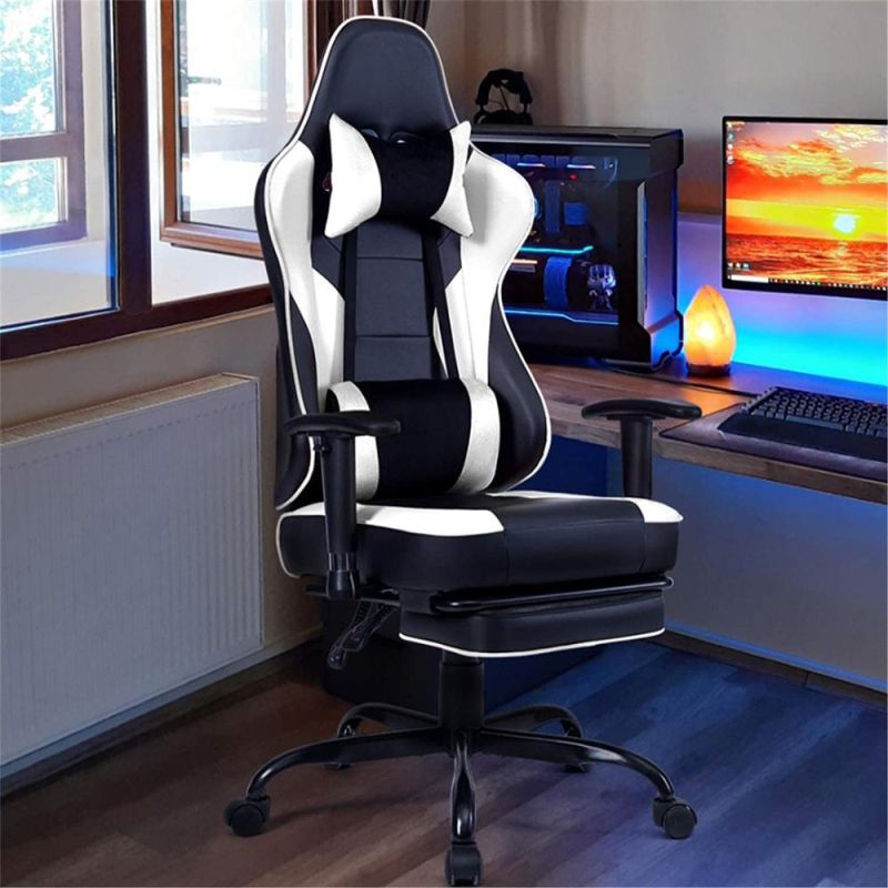 Black 360 Swivel Adjustable High Gaming Chair