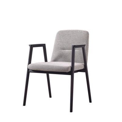 Chinese Fty Poplur Sale Modern Dining Room Furniture Fabric or Genuine Leather Upholstery Dining Chair