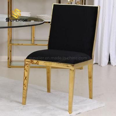 Newest Dining Room Dining Chairs with Gold Metal Frame