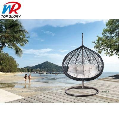 Wholesale Patio Hanging Egg Rattan Wicker Balcony Garden Swing