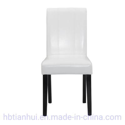 Modern Furniture Hot Sale Wood Stool Leather Hotel Dining Sofa Chair