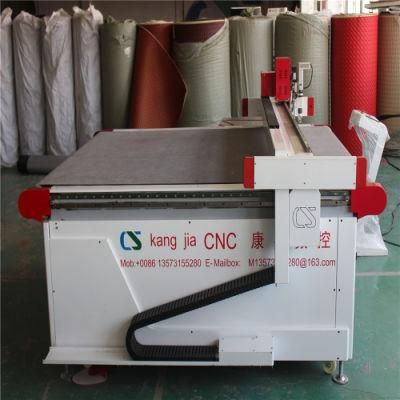 Auto Round Knife Feeding Oscillating Fabric Cutting Machine