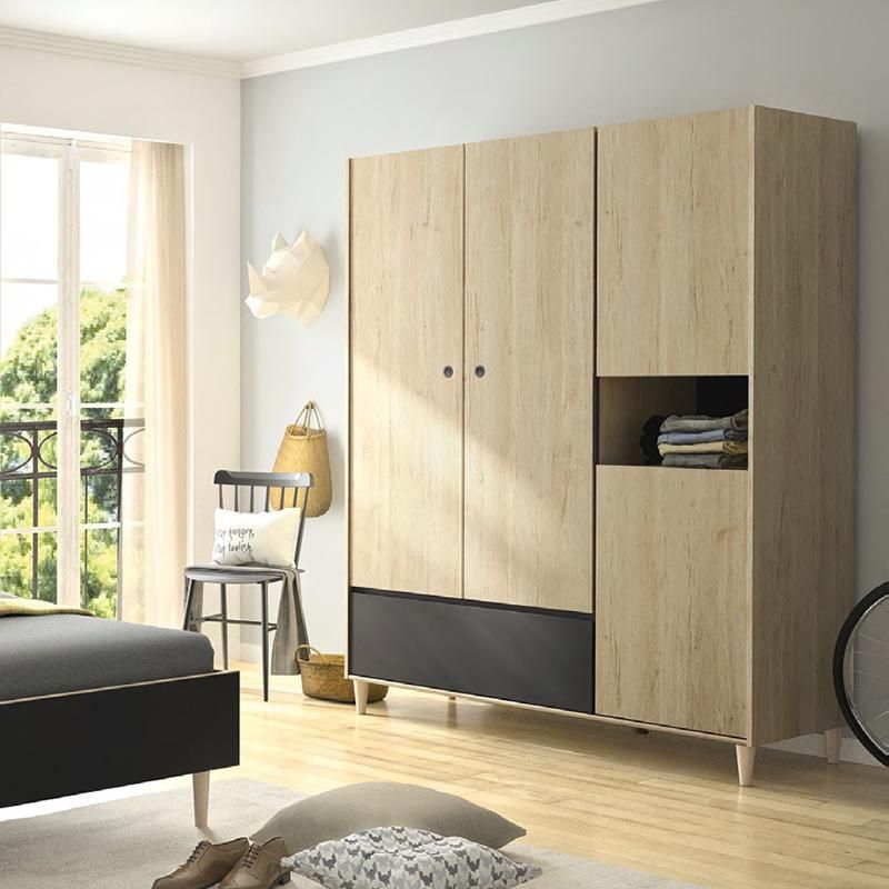 20maa007 Contemporary Home Furniture Set Wooden Melamine Bedroom Furniture