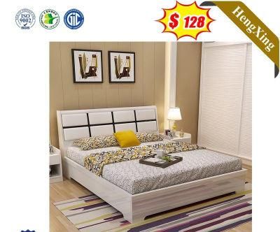 Hotel Guest Room Single Queen Size White Color Bed