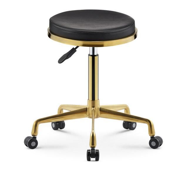 T-3112 Wholesale Height Adjustable Round Salon Barber Chair or Baber Stool