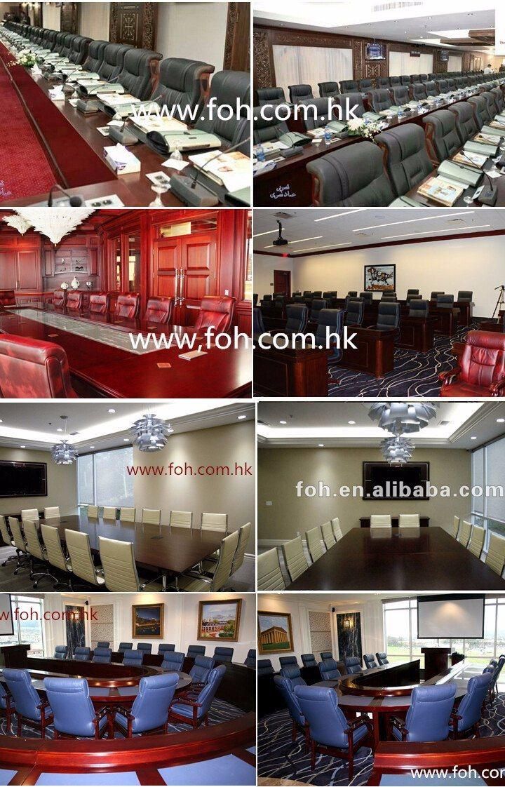 Office Boardroom Meeting Room Conference Table with Matching Chairs