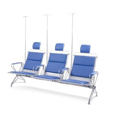 Hospital Chairs Waiting Patient Transfusion 3 People Visitor Chair