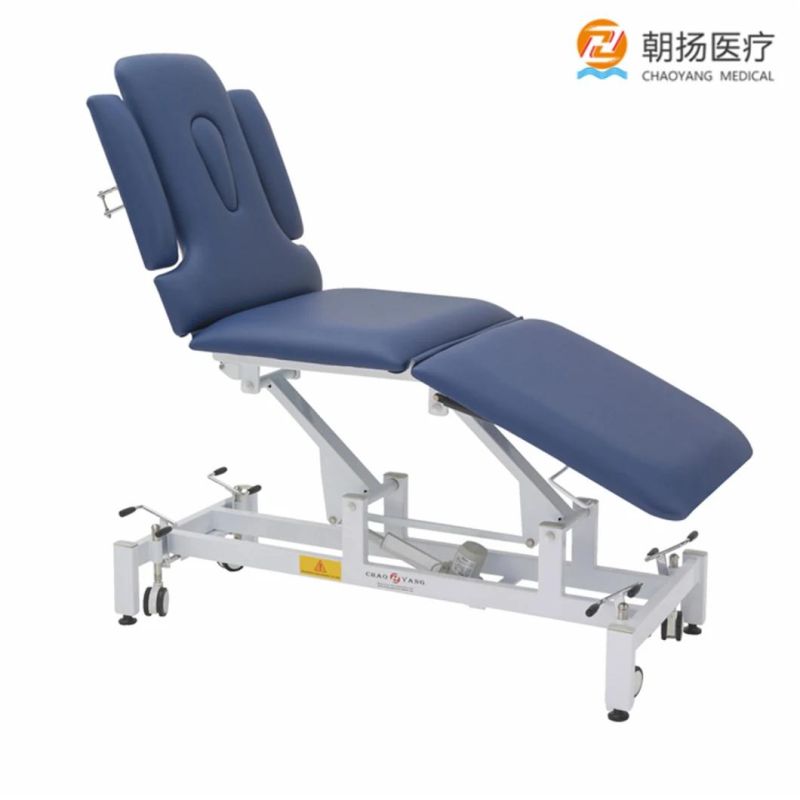 Hospital Patient Electric Adjustable Chiropractic Diagnostic Couch Cardiopulmonary Examination Bed