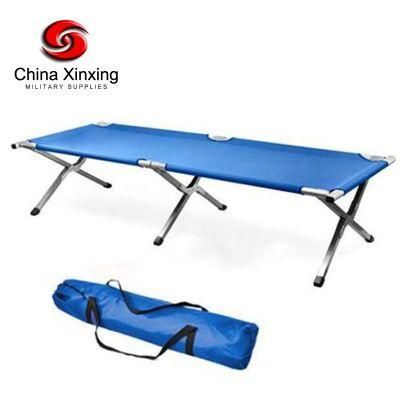 Custom Max Loading 150kg Place in Tent Camping Folding Military Bed