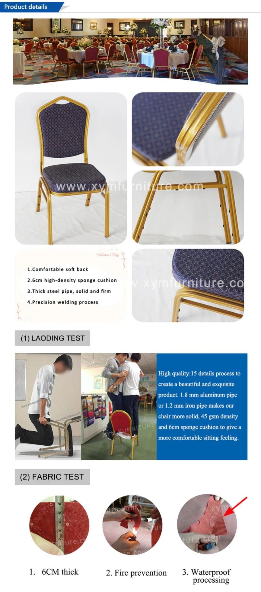 Modern Stackable Aluminum Restaurant Dining Chair (XYM-L45)