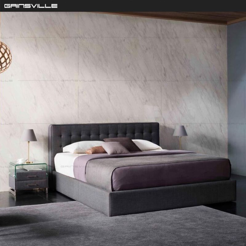 High Quality Bedroom Furniture King Bed Wall Bed with Competitive Price Gc1633