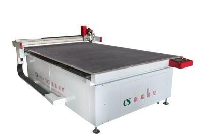 Manufacturer High Precision CNC Printed Carpet Rug Vibrating Knife Cutter