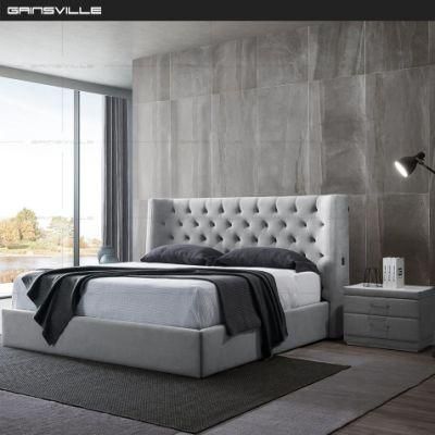 Home Furniture Bedroom Set High Glossy Luxury King Size Bed