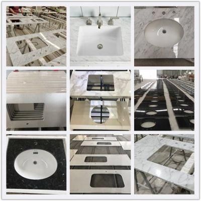 Home Decoration Natural Stone Marble Tile White Marble Flooring Tile Bathroom Kitchen Top Vanity Top