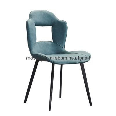 Hotel Restaurant Furniture Modern Office Soft Leather Dining Chairs