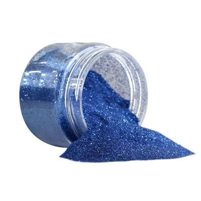 Factory Direct Sale Pet Fine Dark Blue Glitter Powder